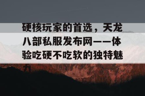 硬核玩家的首选，天龙八部私服发布网——体验吃硬不吃软的独特魅力