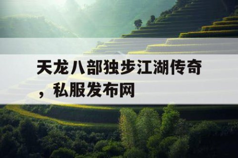 天龙八部独步江湖传奇，私服发布网