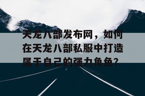 天龙八部发布网，如何在天龙八部私服中打造属于自己的强力角色？