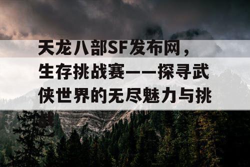 天龙八部SF发布网，生存挑战赛——探寻武侠世界的无尽魅力与挑战