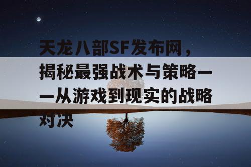 天龙八部SF发布网，揭秘最强战术与策略——从游戏到现实的战略对决