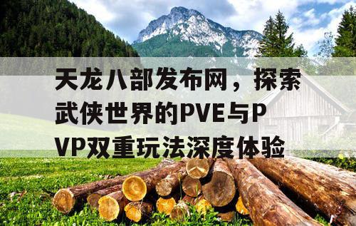 天龙八部发布网，探索武侠世界的PVE与PVP双重玩法深度体验