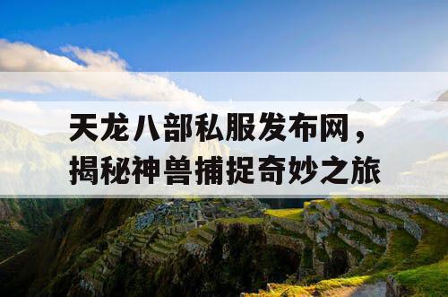 天龙八部私服发布网，揭秘神兽捕捉奇妙之旅