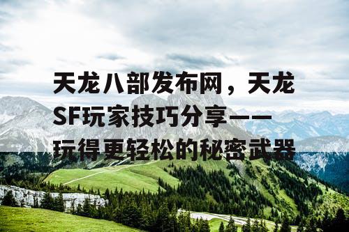 天龙八部发布网，天龙SF玩家技巧分享——玩得更轻松的秘密武器