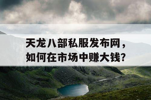 天龙八部私服发布网，如何在市场中赚大钱？