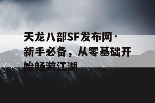 天龙八部SF发布网·新手必备，从零基础开始畅游江湖