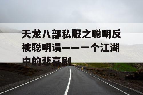 天龙八部私服之聪明反被聪明误——一个江湖中的悲喜剧