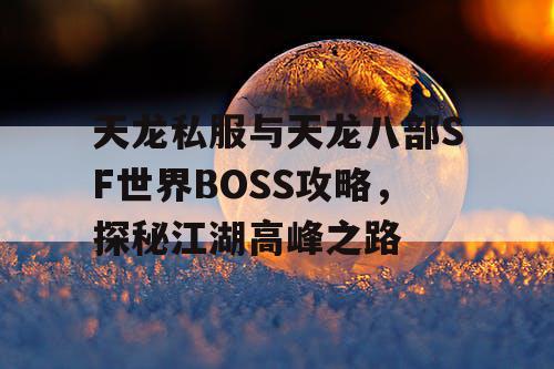 天龙私服与天龙八部SF世界BOSS攻略，探秘江湖之巅之路