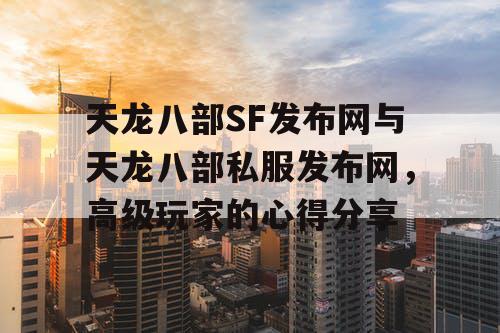 天龙八部SF发布网与天龙八部私服发布网，高级玩家的心得分享