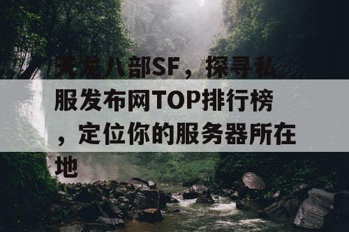 天龙八部SF，探寻私服发布网TOP排行榜，定位你的服务器所在地