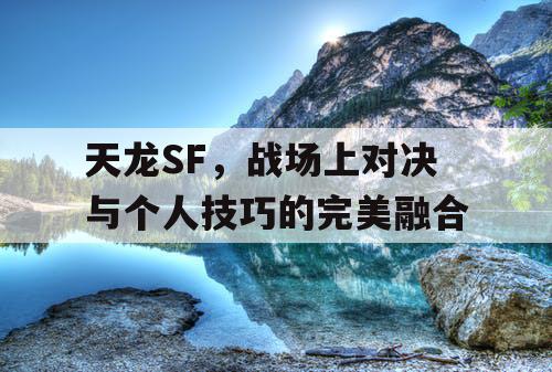 天龙SF，战场上对决与个人技巧的完美融合