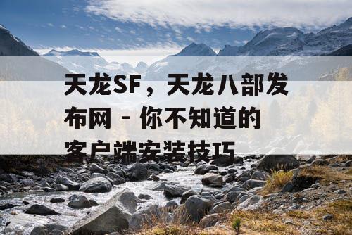 天龙SF，天龙八部发布网 - 你不知道的客户端安装技巧