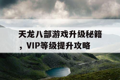 天龙八部游戏升级秘籍——VIP等级提升攻略