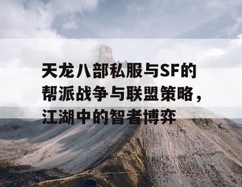 天龙八部私服与SF的帮派战争与联盟策略，江湖中的智者博弈