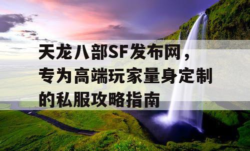 天龙八部SF发布网，专为高端玩家量身定制的私服攻略指南