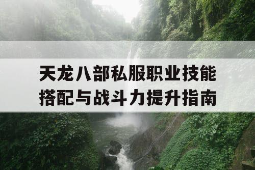 天龙八部私服职业技能搭配与战斗力提升指南