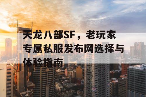 天龙八部SF，老玩家专属私服发布网选择与体验指南