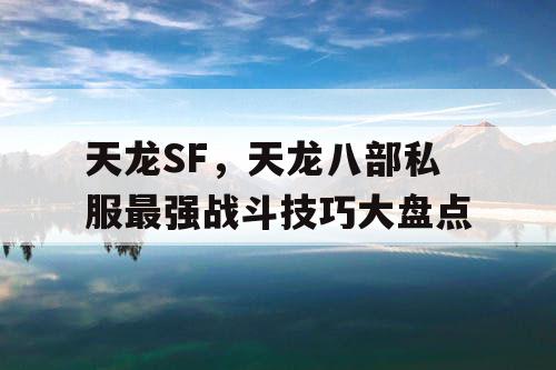 天龙SF，天龙八部私服最强战斗技巧大盘点