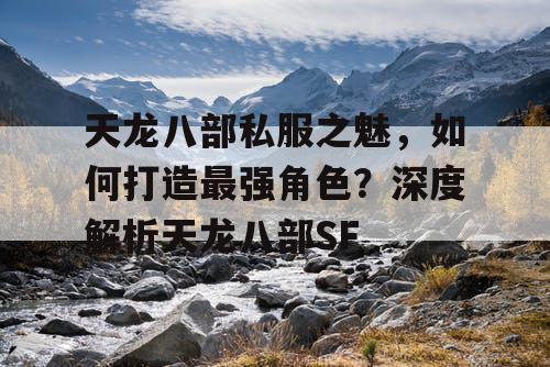 天龙八部私服之魅，如何打造最强角色？深度解析天龙八部SF