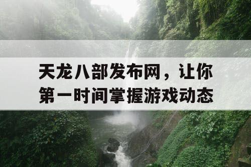 天龙八部发布网，让你第一时间掌握游戏动态