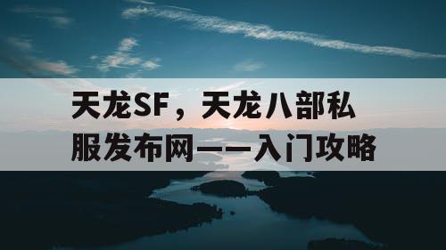 天龙SF，天龙八部私服发布网——入门攻略