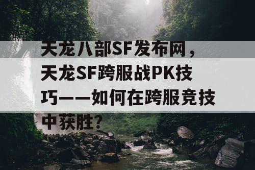 天龙八部SF发布网，分享天龙八部SF跨服战PK技巧——如何在激烈的跨服战中胜出?