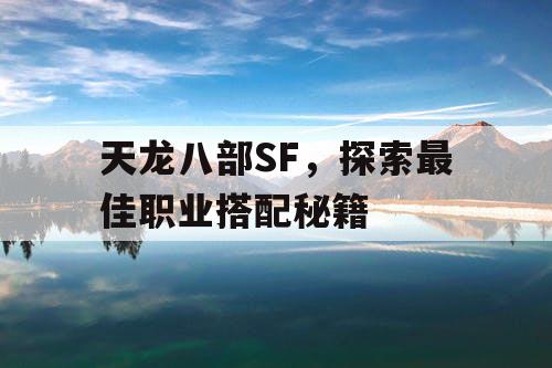 天龙八部SF，探索顶级职业搭配玄机