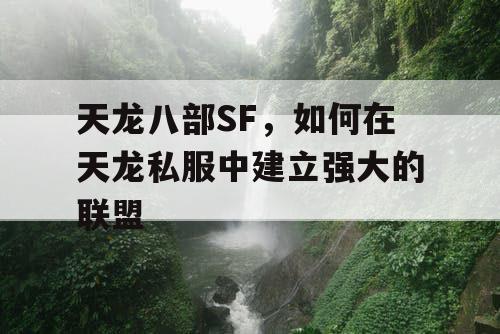 天龙八部SF，如何在天龙私服中建立强大的联盟